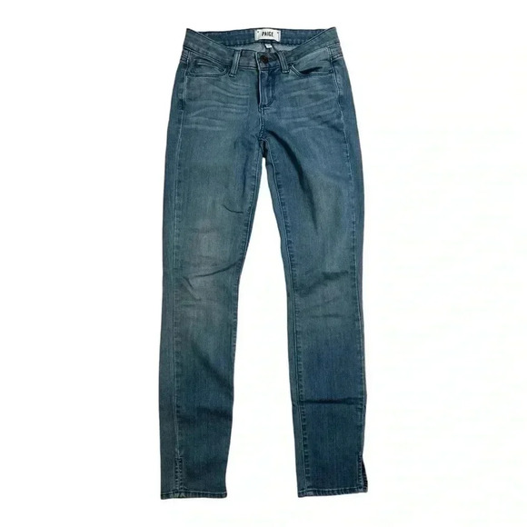 PAIGE Verdugo Ankle Denim Blue Jeans size 24 - Picture 1 of 10
